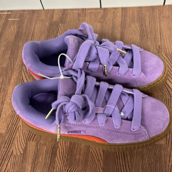 NWOT Puma Fenty Rihanna Creeper Lavender Purple Women’s Size 7.5 Platform Shoes - Picture 2 of 7